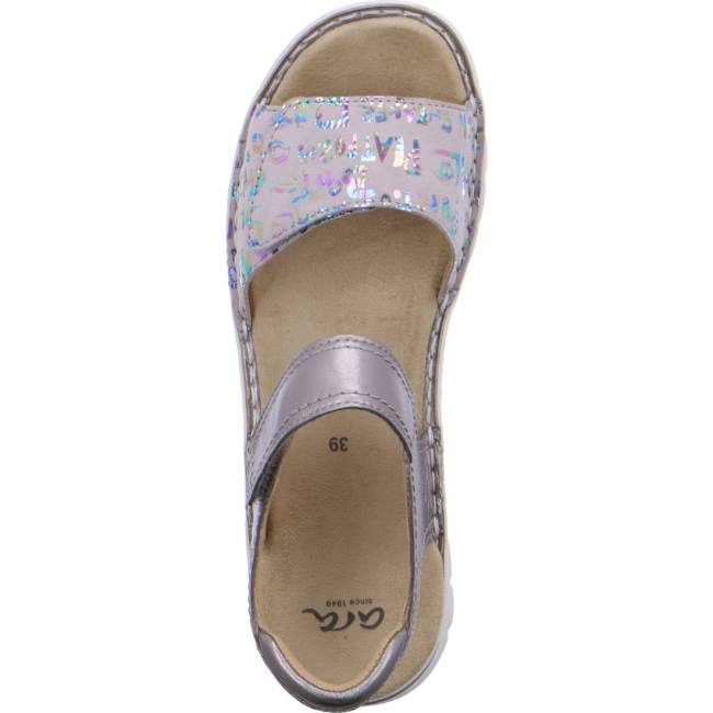 Dámské Sandály Ara Tampa Silver-grey Šedé | ARA537AVW