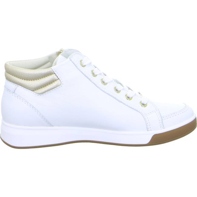 Dámské Tenisky Ara High Top Rom Bílé | ARA279ZWN