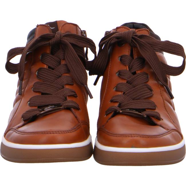 Dámské Tenisky Ara High Top Rom Hnědé | ARA132NKV
