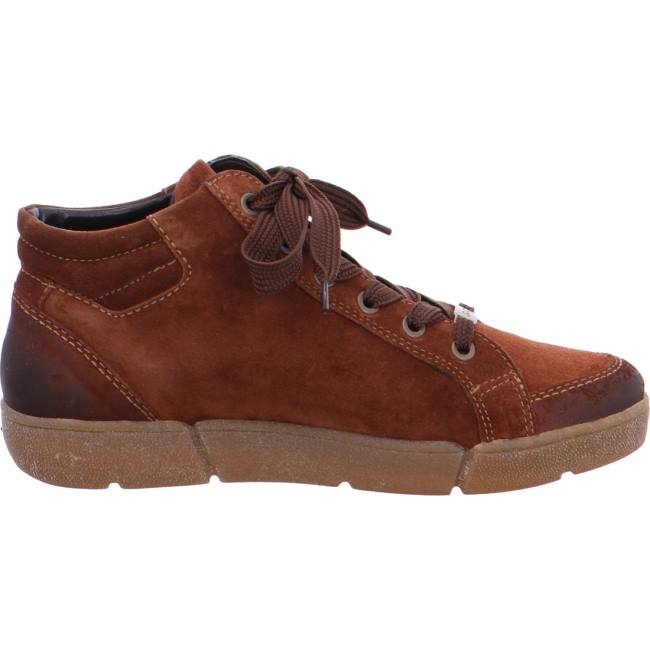 Dámské Tenisky Ara High Top Rom Hnědé | ARA348YTL
