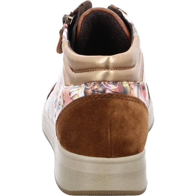 Dámské Tenisky Ara High Top Rom Nuts Hnědé | ARA189BQU