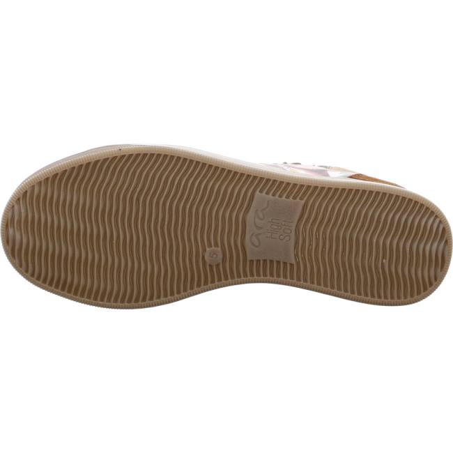 Dámské Tenisky Ara High Top Rom Nuts Hnědé | ARA189BQU
