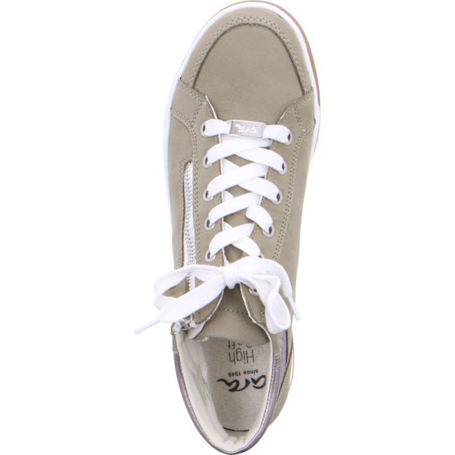 Dámské Tenisky Ara High Top Rom Pistachio Zelene | ARA301RYP