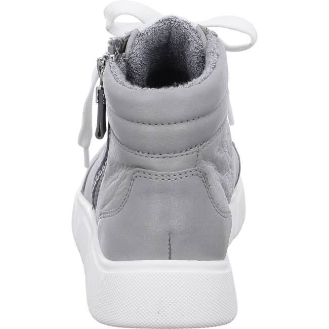 Dámské Tenisky Ara High Top Rom-sport Oyster Šedé | ARA476OPE