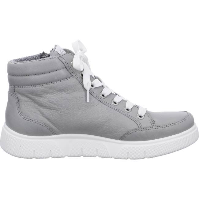 Dámské Tenisky Ara High Top Rom-sport Oyster Šedé | ARA476OPE