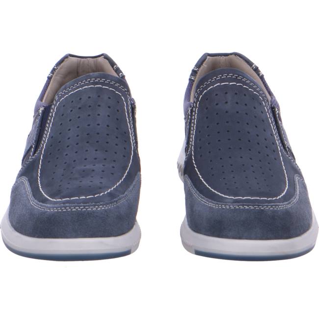 Pánské Mokasíny Ara Slip-ons Siro 2.0 Jeans Blankyt | ARA431WOT